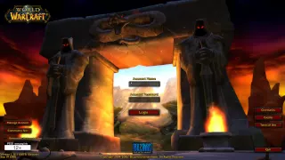 World of Warcraft Vanilla Login Screen - HD 60fps