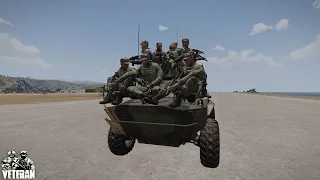 Veteran Mod (VTN) - BRDM 2A Стрельба по амбразурам и триплексам