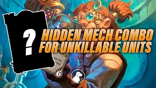 The Surprise Mech Combo for Unkillable Minions | Dogdog Hearthstone Battlegrounds