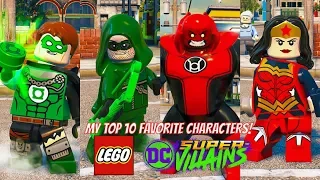 LEGO DC Super Villains My Top 10 Favorite Characters (With ALL Season Pass DLC)