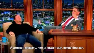 Craig Ferguson 03/12/14 Ricky Gervais с субтитрами