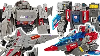 Transformers Generations Titans Return Broadside VS Megatron! #DuDuPopTOY