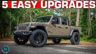 5 Easy Upgrades For The Jeep Gladiator