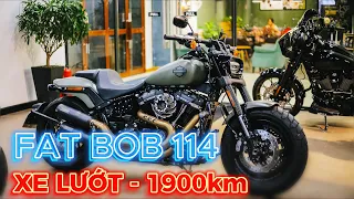 [GÓC XE LƯỚT] Harley FAT BOB 2021 MÀU ĐẶC BIỆT - Số lượng 1 xe tại VN - ODO 1900km Giá tốt.