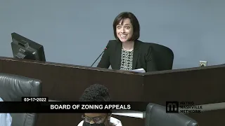 03/17/22 Board of Zoning Appeals