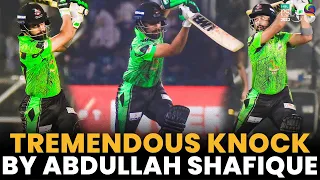 Tremendous Knock By Abdullah Shafique | Lahore Qalandars vs Peshawar Zalmi | Match 15 | PSL 8 | MI2A