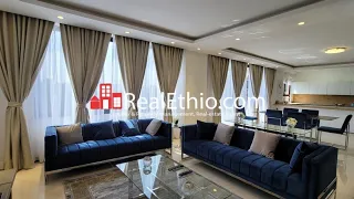 Bole, 3 bedrooms penthouse apartment for rent, Addis Ababa.