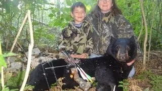 Black Bear Bow hunt in Canada