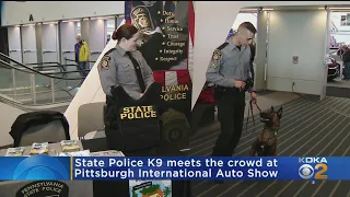 PA State Police K9 Meets The Public At Pittsburgh Auto Show