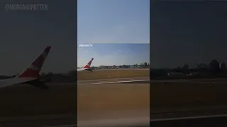 Pouso a bordo do Boeing 737 Max 8 da Gol no Aeroporto de Congonhas (CGH), em São Paulo (22/07/22)