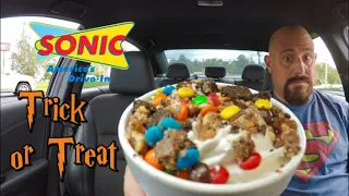 Sonic New Trick or Treat Blast Review : Food Review