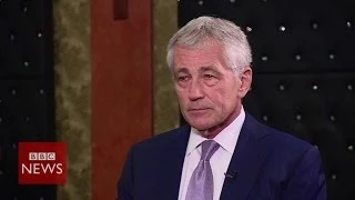 Chuck Hagel (Full) exclusive interview - BBC News