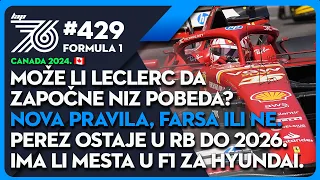 Lap76 #429 Leclerc započinje niz pobeda? 🏎️ Nova pravila, farsa ili ne. Perez ostaje u RB do 2026.🇲🇽