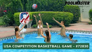 USA Competition Poolside Basketball Game