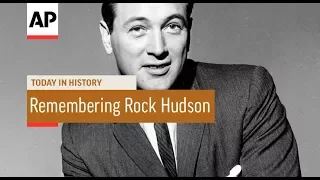 Remembering Rock Hudson - 1985 | Today In History | 2 Oct 17