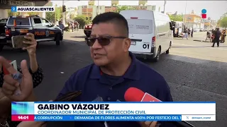 Mueren dos personas en una alcantarilla de Aguascalientes