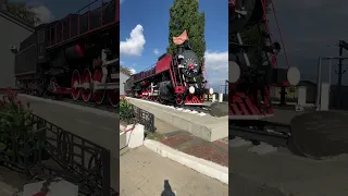 Steam locomotive of the 19th century made in the USSR