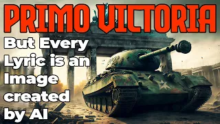 Sabaton - Primo Victoria - But Every Lyric is an Image created by AI