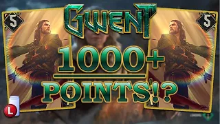 THE MOST POINTS I'VE EVER SCORED - GWENT DOUBLE DOWN SEASONAL EVENT NILFGAARD DECK