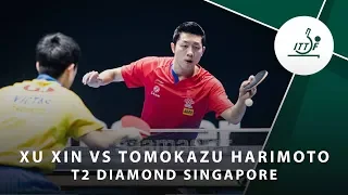 Xu Xin vs Tomokazu Harimoto | T2 Diamond Singaopore (SF)