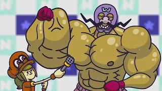 Rhythm Heaven ReAnimated: Scene 93, Wingside (Wario Ringside) Comparison