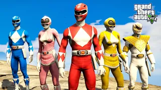 ENCONTREI os POWER RANGERS no GTA 5 !