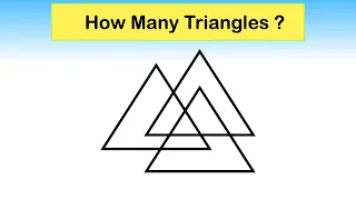 How Many Triangles ? Counting Number Of Triangles