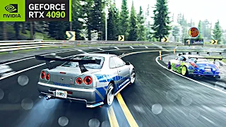 NFS: Unbound - Nissan Skyline R34 ULTRA 4k GRAPHICS Gameplay! RTX 4090 Max Settings PC