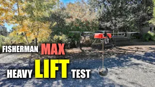 SwellPro FISHERMAN MAX (FD2) Weight Lift Test - How Heavy & How Long?