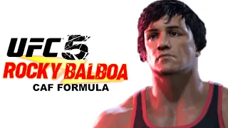 How to make Rocky Balboa in UFC 5 (CAF Formula)