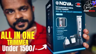Nova NG 1153 Unboxing : Cheap ALL In One Trimmer