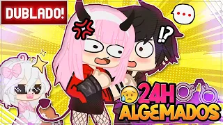 [ DUBLADO ] ALGEMADOS POR 24 HORAS 😈 l MINI FILME GACHA CLUB