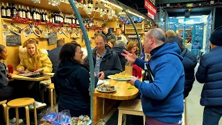 The oldest food market in Paris Marche des Enfants Rouges. Where to eat cheap and tasty in Paris!