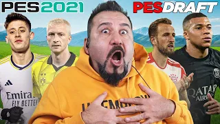 PESDRAFT HEM PENALTI HEM GOL! ŞAMPİYONLAR LİGİ YARI FİNAL KARMASI PES 2021 PESDRAFT