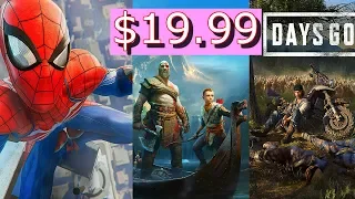 How to buy Spider-man and God of War and Days Gone for only $19.99