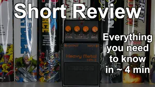Boss Heavy Metal HM-2 - Everything you need to know in around 4 minutes (Review)