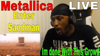 First Time Hearing Metallica  (Enter Sandman LIVE in Moscow 91) REACTION