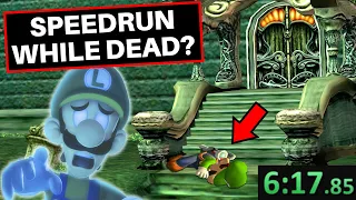 The Luigi’s Mansion Speedrun Where Luigi is Dead