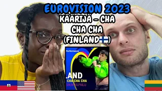 Käärijä - Cha Cha Cha Reaction (Finland🇫🇮 Eurovision 2023) | FIRST TIME LISTENING TO KAARIJA