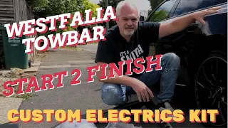 How to fit ECS TOWBAR ELECTRICS for Audi - Start to Finish