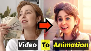 Convert Any Video Into Animation With AI || Video To Animation AI || AI Animation Generator