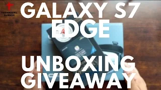 Galaxy S7 Edge Unboxing & Giveaway