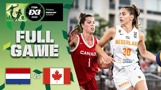 Netherlands v Canada | Women | Full Game | Crelan FIBA 3x3 World Cup 2022