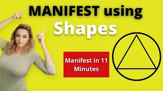 The ultimate law of attraction Hack using shapes | WORKS FAST