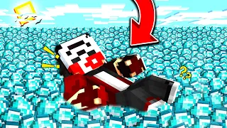 TERS MASKE HİLE YAPARAK ZENGİN OLUYOR !!  - Minecraft