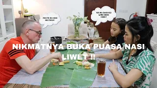 DIBANTUIN SUAMI DI DAPUR | KESUSAHAN MAKAN NASI LIWET PAKAI TANGAN