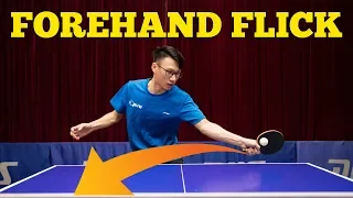 Learning POWERFUL Forehand Flick | MLFM Table Tennis