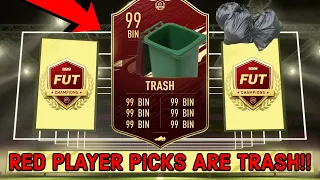 EA NEED TO FIX RED PLAYER PICKS! FUT CHAMPS AND DIVISION RIVALS REWARDS!! - FIFA 21 ULTIMATE TEAM!!