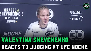 Valentina Shevchenko: 'Round 5 was not 10-8, Mexican Independence Day affected the judges'