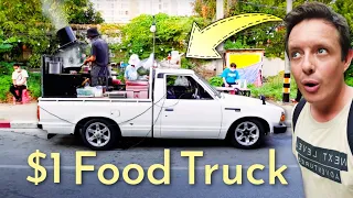 Incredible $1 STREET FOOD TRUCK in BANGKOK 🇹🇭